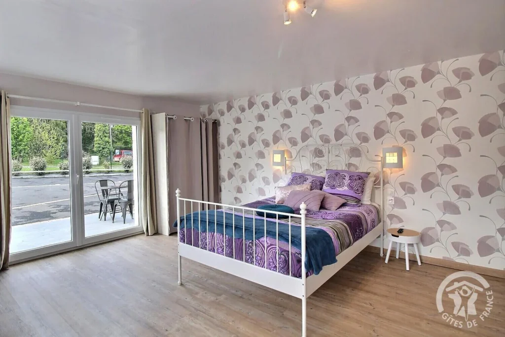 chambre lilas 02 les chambres Aquadetente Loudeac