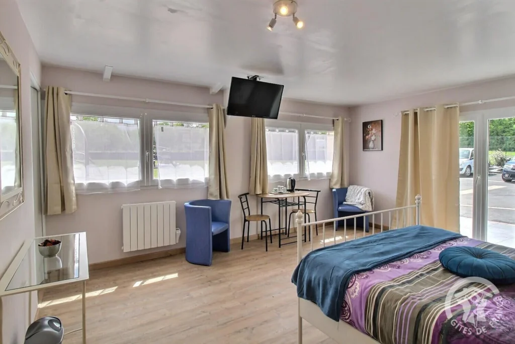 chambre lilas 04 les chambres Aquadetente Loudeac